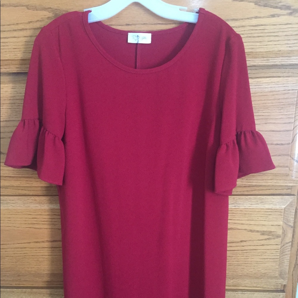 Red Sheath Dress